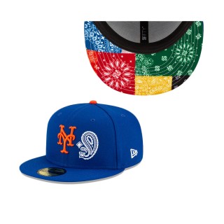 New York Mets Patchwork Undervisor Fitted Hat
