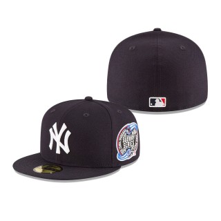 New York Yankees Side Patch 2000 Subway World Series 59FIFTY Fitted Hat Navy