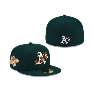 Men's Oakland Athletics Leafy Front 59FIFTY Fitted Hat