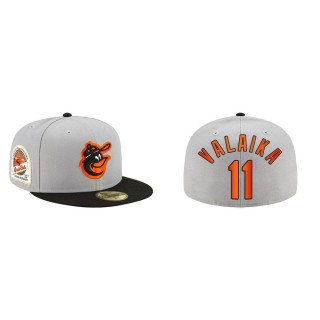 Pat Valaika Orioles 30th Anniversary Patch 59FIFTY Fitted Hat