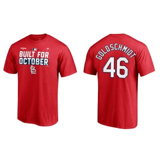 Paul Goldschmidt Cardinals Red 2021 Postseason Locker Room T-Shirt