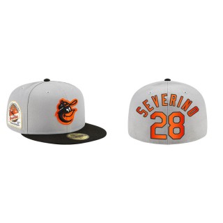 Pedro Severino Orioles 30th Anniversary Patch 59FIFTY Fitted Hat