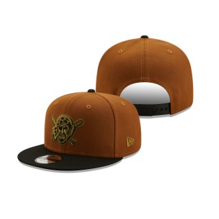 Pittsburgh Pirates Color Pack 2-Tone 9FIFTY Snapback Hat Brown Black