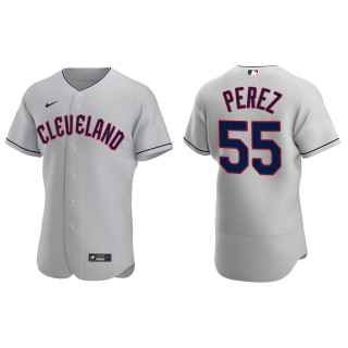 Roberto Perez Cleveland Guardians Authentic Gray Jersey