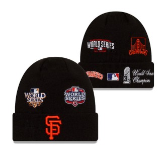 San Francisco Giants Champions Cuffed Knit Hat Black