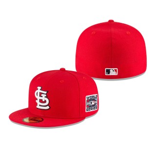 St. Louis Cardinals Side Patch 2006 World Series 59FIFTY Fitted Hat Red