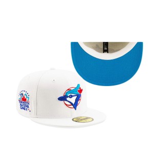 Toronto Blue Jays 1991 MLB All-Star Game Undervisor 59FIFTY Fitted Hat White