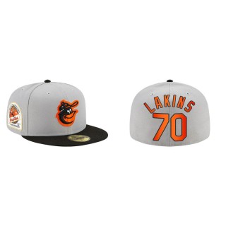 Travis Lakins Orioles 30th Anniversary Patch 59FIFTY Fitted Hat