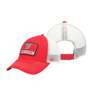 Nationals Youth Zoomer MVP Trucker Snapback Hat Red