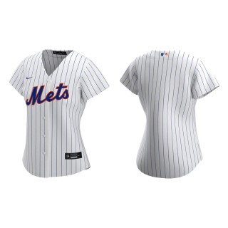 Women's New York Mets White Replica Home Jersey