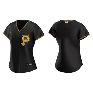 Women's Pittsburgh Pirates Black Replica Alternate Jersey