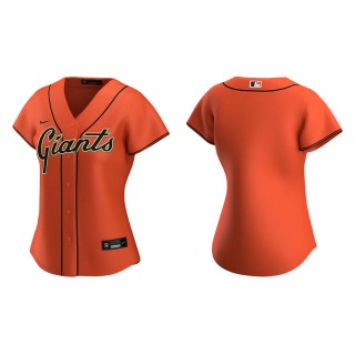Women's San Francisco Giants Orange Replica Alternate Jersey