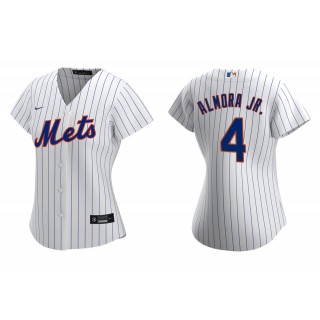 Women's New York Mets Albert Almora Jr. White Replica Home Jersey