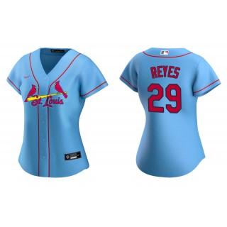 Women's St. Louis Cardinals Alex Reyes Light Blue Replica Alternate Jersey