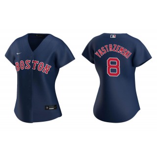 Women's Boston Red Sox Carl Yastrzemski Navy Replica Alternate Jersey