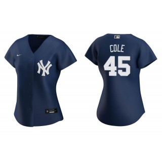 Women's New York Yankees Gerrit Cole Navy Replica Alternate Jersey