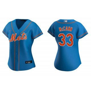 Women's New York Mets James McCann Royal Replica Alternate Jersey