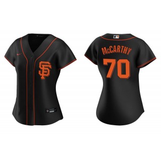 Women's San Francisco Giants Joe McCarthy Black Replica Alternate Jersey