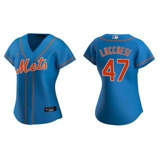 Women's New York Mets Joey Lucchesi Royal Replica Alternate Jersey