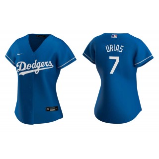 Women's Los Angeles Dodgers Julio Urias Royal Replica Alternate Jersey