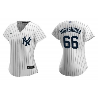 Women's New York Yankees Kyle Higashioka White Replica Home Jersey