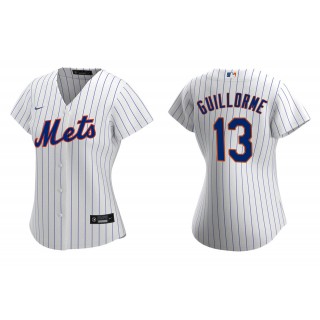 Women's New York Mets Luis Guillorme White Replica Home Jersey