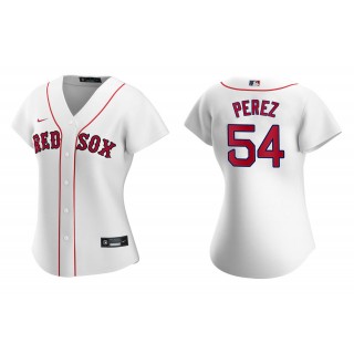 Women's Boston Red Sox Martin Perez White Replica Home Jersey