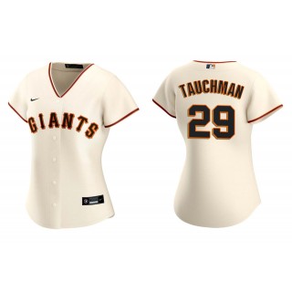 Women's San Francisco Giants Mike Tauchman Cream Replica Home Jersey