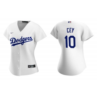 Women's Los Angeles Dodgers Ron Cey White Replica Home Jersey