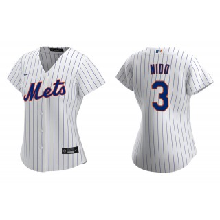 Women's New York Mets Tomas Nido White Replica Home Jersey