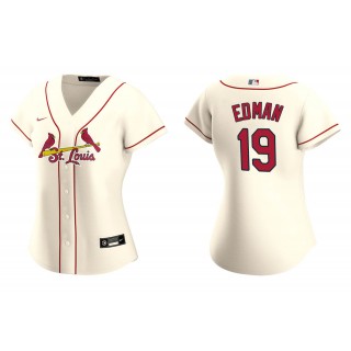 Women's St. Louis Cardinals Tommy Edman Cream Replica Alternate Jersey