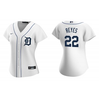 Women's Detroit Tigers Victor Reyes White Replica Home Jersey