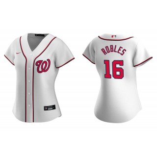 Women's Washington Nationals Victor Robles White Replica Home Jersey
