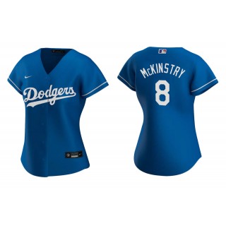Women's Los Angeles Dodgers Zach McKinstry Royal Replica Alternate Jersey