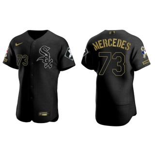 Yermin Mercedes Chicago White Sox Salute to Service Black Jersey