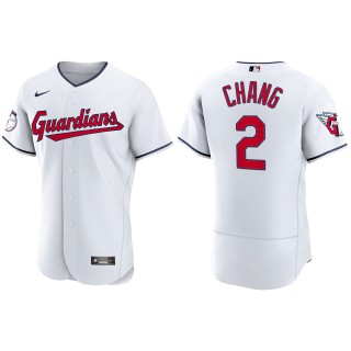 Yu Chang Cleveland Guardians Authentic White Jersey
