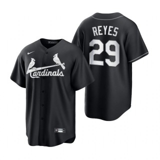 Alex Reyes Cardinals Nike Black White Replica Jersey