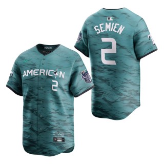 American League Marcus Semien Teal 2023 MLB All-Star Game Limited Jersey