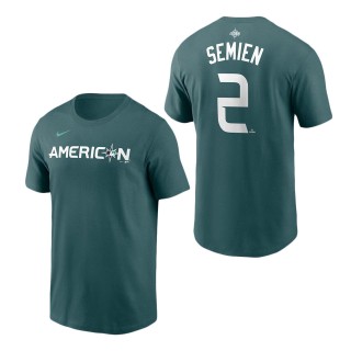 American League Marcus Semien Teal 2023 MLB All-Star Game T-Shirt