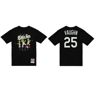 Andrew Vaughn Chicago White Sox Lyrical Lemonade x M&N Black T-Shirt
