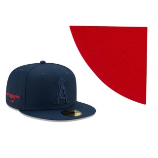 Angels Navy 2002 World Series Oceanside 59FIFTY Hat