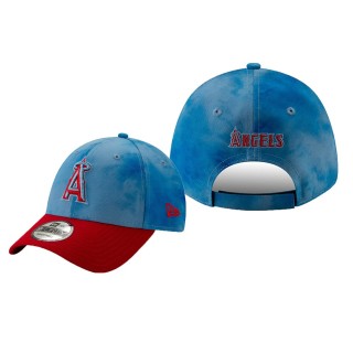 Los Angeles Angels Blue Red 2019 Father's Day New Era 9FORTY Adjustable Hat