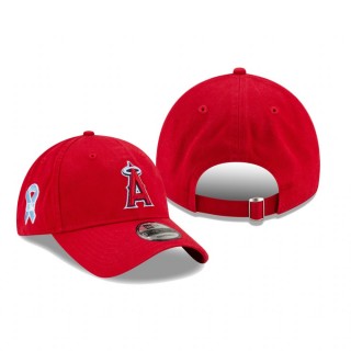 Los Angeles Angels Red 2021 Father's Day 9TWENTY Hat