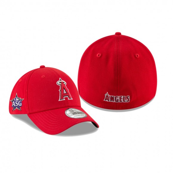 Angels Red 2021 MLB All-Star Game Workout Sidepatch 39THIRTY Hat
