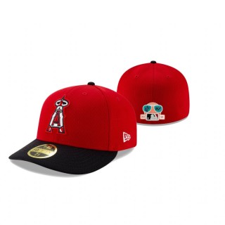 Angels 2021 Spring Training Red Low Profile 59FIFTY Cap