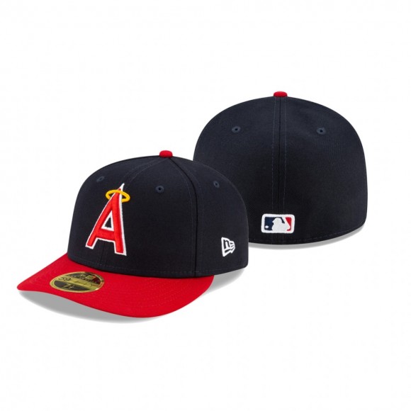 California Angels Navy 2021 Turn Back The Clock 59FIFTY Fitted Hat
