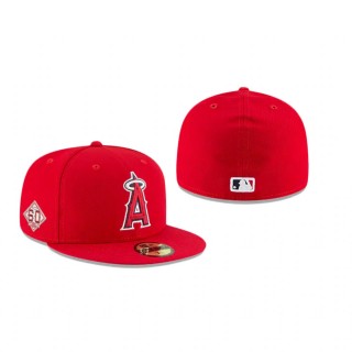 Angels Red 60th Anniversary Hat