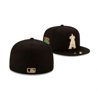 Angels Black AKA Patch 59FIFTY Fitted Hat