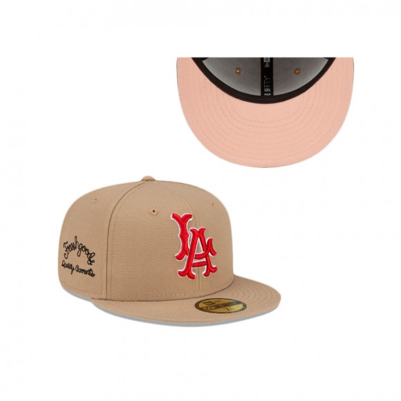 Los Angeles Angels Camel Joe Freshgoods 59FIFTY Fitted Hat