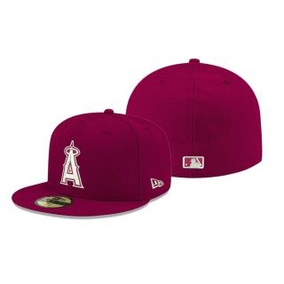 Angels Cardinal Logo 59Fifty Fitted Hat